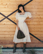 Sylvia Midi Dress | Cream Dresses Cleobella