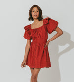 Tana Mini Dress | Brick Dresses Cleobella Tana Mini Dress | Brick Dresses Cleobella | Stylish Summer Dresses | Best Vacation Dresses | Sundress Short |