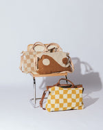 Weekender | Checkered Mustard Weekenders Cleobella