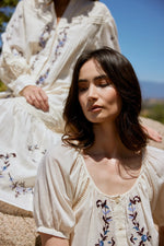 Adeline Blouse | Ivory Tops Cleobella 