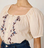 Link to Adeline Blouse | Navy