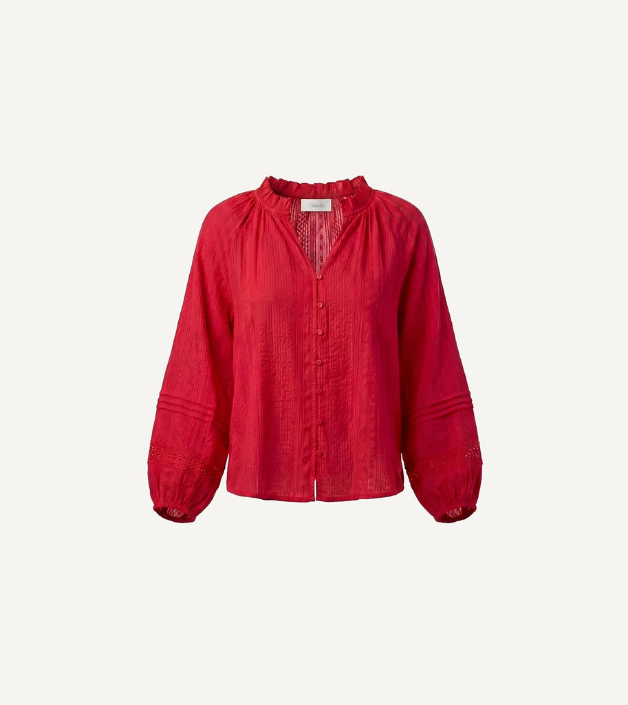 Alicia Blouse | Goji Berry Tops Cleobella 