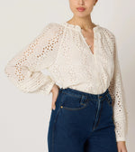 Alicia Blouse | Ivory Tops Cleobella 