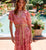 Amina Top | Wildflower Prism Pink Tops Cleobella 