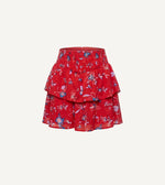 Arden Mini Skirt | Fiore Rosso Bottoms Cleobella 