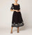 Ashleen Midi Skirt | Black/Ivory Bottoms Cleobella 