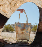 Blaine Weave Tote Bag | Gold Weekenders Cleobella 