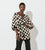 Brenda Crochet Cardigan | Black/White Tops Cleobella 