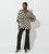 Brenda Crochet Cardigan | Black/White Tops Cleobella 