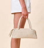 Calais Baguette Bag | Ivory Cleobella 