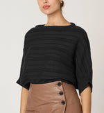 Caro Sweater | Black Jackets Cleobella 
