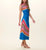 Carrie Midi Dress | Watercolor Stripe Dresses Cleobella 
