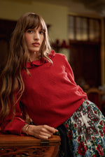 Chayse Sweater | Savvy Red Tops Cleobella 