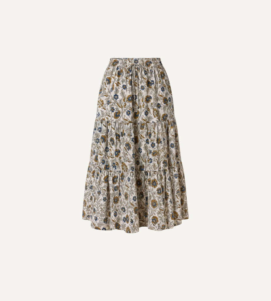 Chelsea Midi Skirt | Floral Polka Bottoms Cleobella 