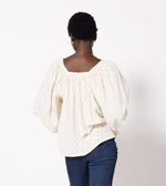 Ciara Blouse | Champagne Tops Cleobella 