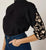 Clarissa Blouse | Black/Ivory Tops Cleobella 