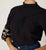 Clarissa Blouse | Black/Ivory Tops Cleobella 