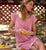 Clementina Mini Dress | Prism Pink Dresses Cleobella 