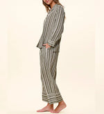 Cleobella x Hati Home Pajama Set | Vecchio Stripe Tops Cleobella 