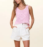 Coraline Top | Prism Pink Tops Cleobella 