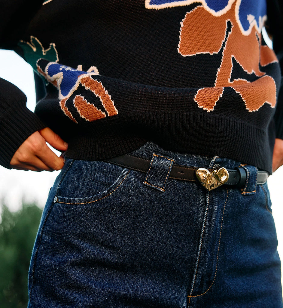 Corazon Belt | Black Accessories Cleobella 