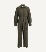 Desmond Jumpsuit | Winter Moss Bottoms Cleobella 