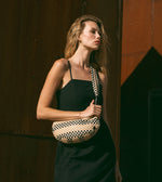 Dylan Woven Handbag | Black Multi Totes Cleobella 