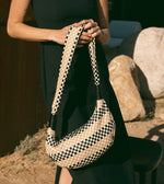 Dylan Woven Handbag | Black Multi Totes Cleobella 