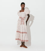 Elisa Midi Dress | Belize Blossom Dresses Cleobella | Sustainable fashion | Sustainable Dresses | spring dresses |