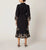 Elyse Midi Dress | Black/Ivory Dresses Cleobella 