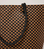 Eugenie Woven Tote Bag | Brown Multi Totes Cleobella 