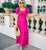 Fay Maxi Dress | Fuschia Red Dresses Cleobella 