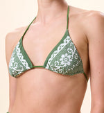 Forbela Triangle Top | Verdant Flight Swim-Top Cleobella 