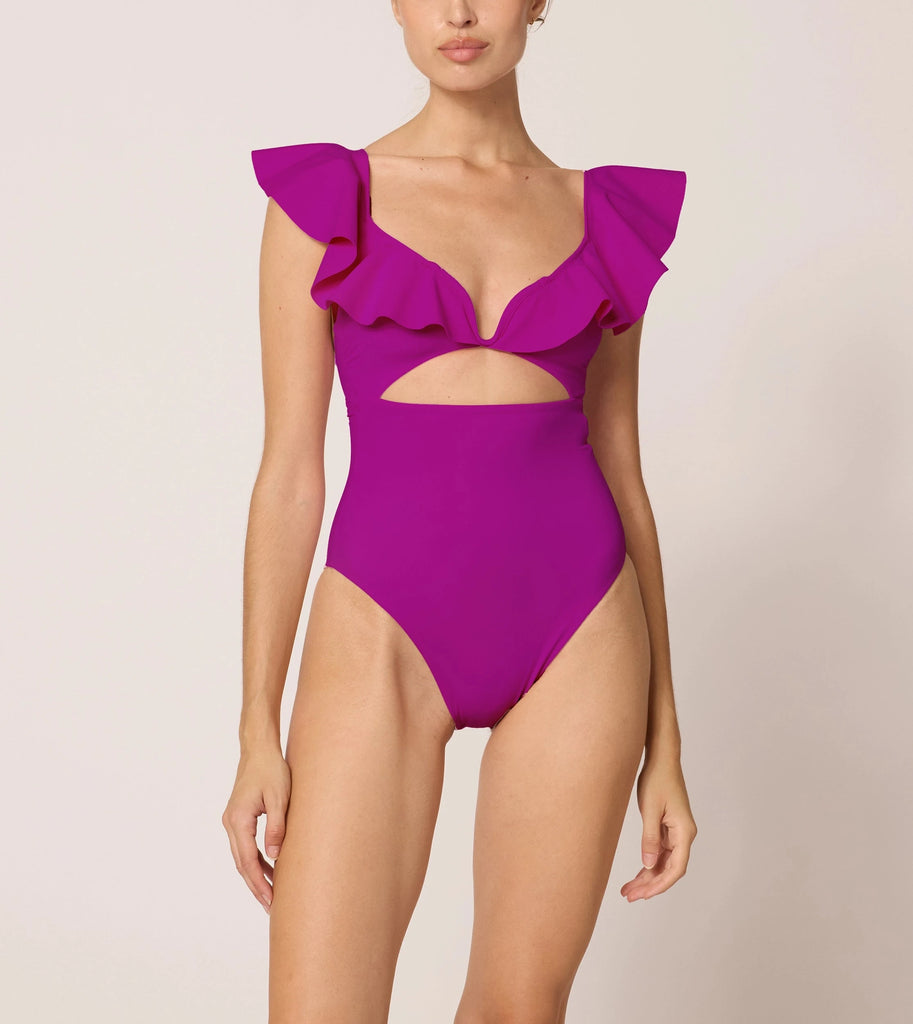 Harlow One Piece | Deep Orchid Swim-Onepiece Cleobella 