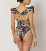 Harlow One Piece | Foraged Violets Swim-Onepiece Cleobella 