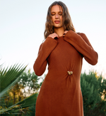 Hjarta Midi Dress | Clay Dresses Cleobella 