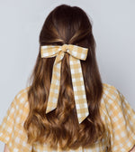 Joie Sunskissed Check Ribbon Bow Accessories Cleobella 