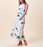 Juliet Ankle Skirt | Liliana Blue Surf Bottoms Cleobella 