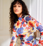 Katya Midi Dress | Foraged Violets Heather Cleobella 