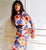 Katya Midi Dress | Foraged Violets Heather Cleobella 