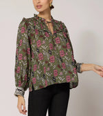 Leni Blouse | Fiore Print Tops Cleobella 