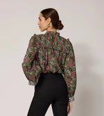 Leni Blouse | Fiore Print Tops Cleobella 