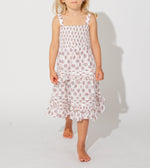 Littles Abigail Dress | Belize Blossom Dresses Cleobella Littles | Sustainable Children's Clothing | Spring Dress