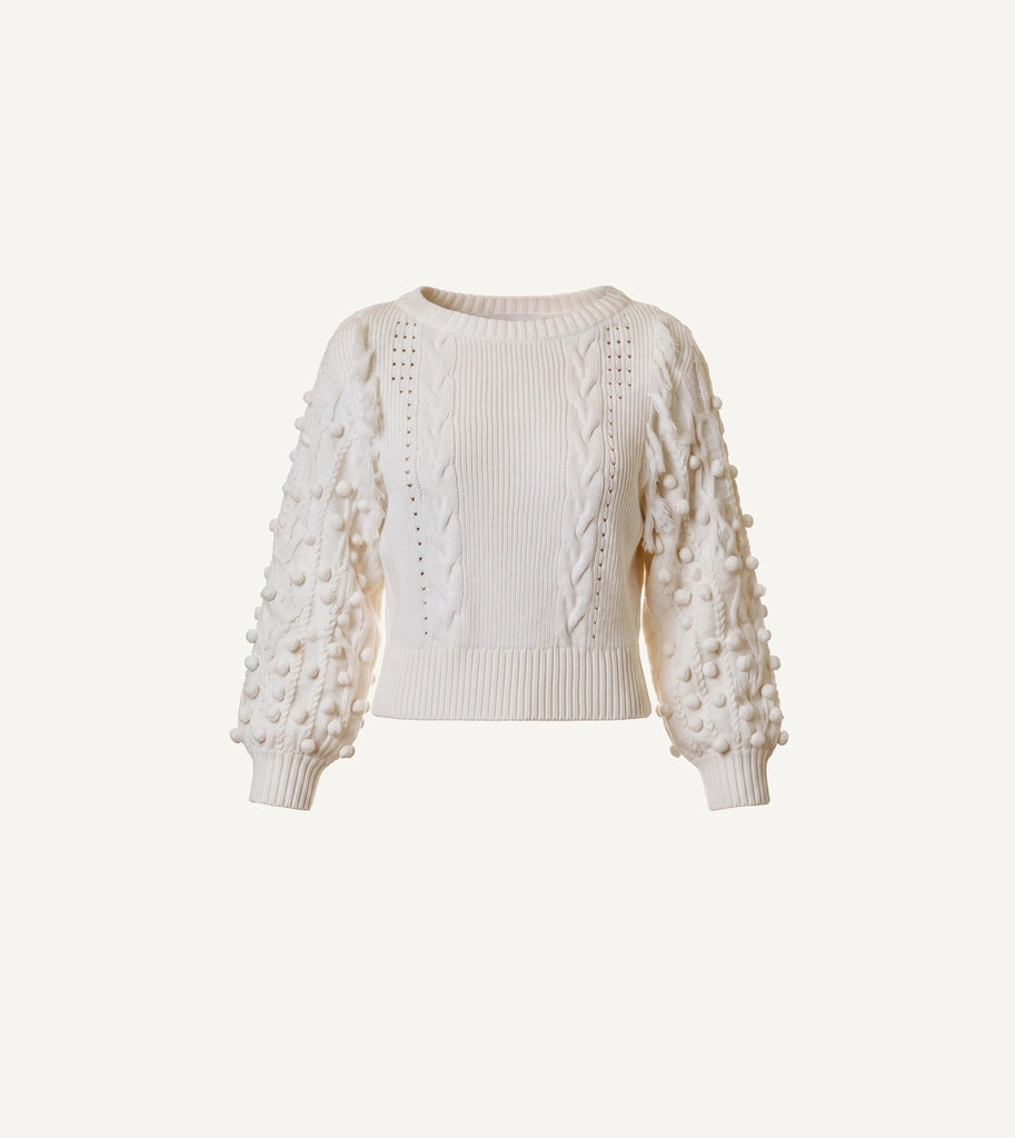 Loma Sweater | Ivory Tops Cleobella 