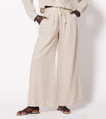 Lovina Pant | Oatmeal Bottoms Cleobella 