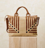 Lusso Stripe Weekender Weekenders Cleobella 
