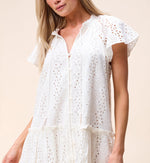 Lydia Mini Dress | Ivory Dresses Cleobella 