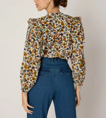 Malin Blouse | Wild Cosmos Tops Cleobella 