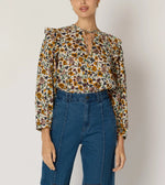 Malin Blouse | Wild Cosmos Tops Cleobella 