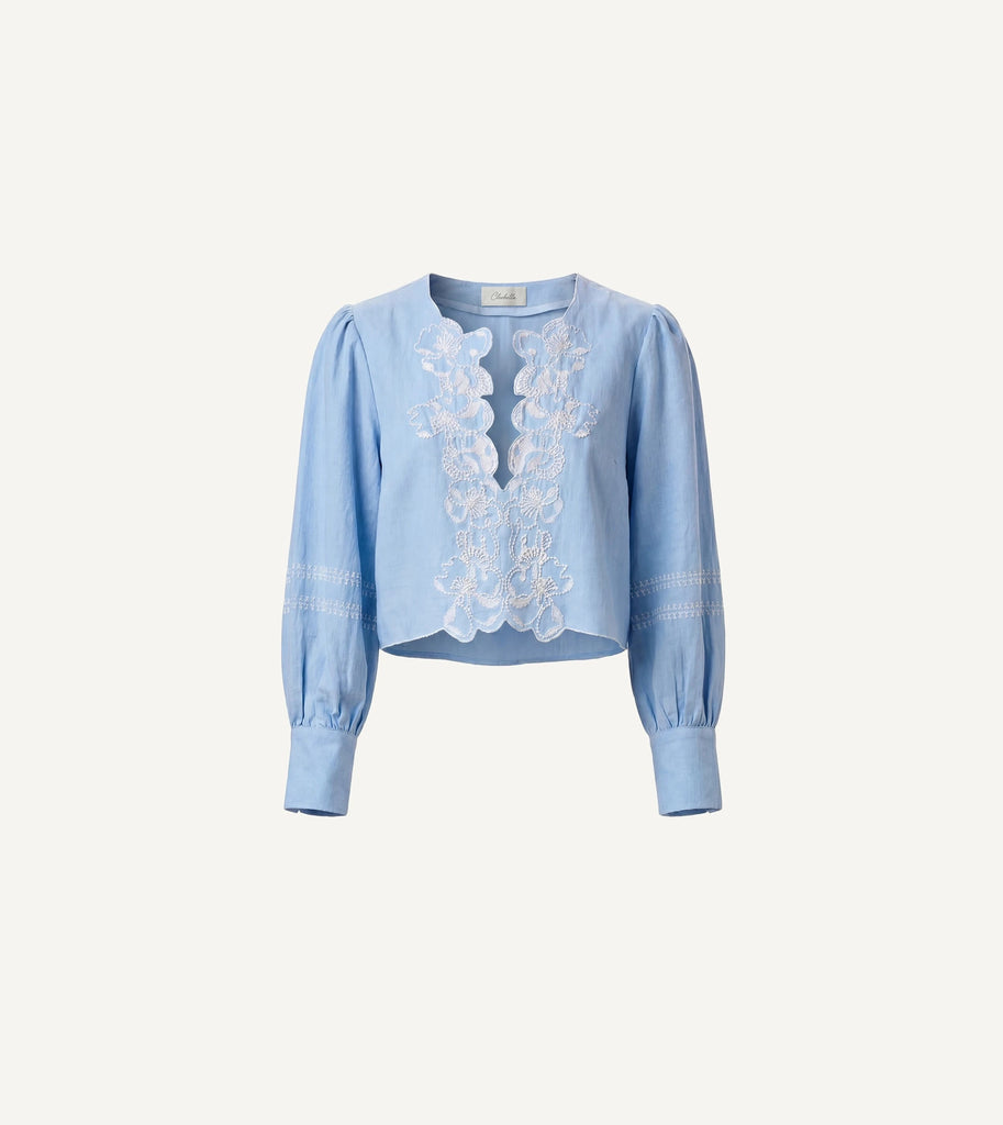 Manon Blouse | Glacier Lake Tops Cleobella 